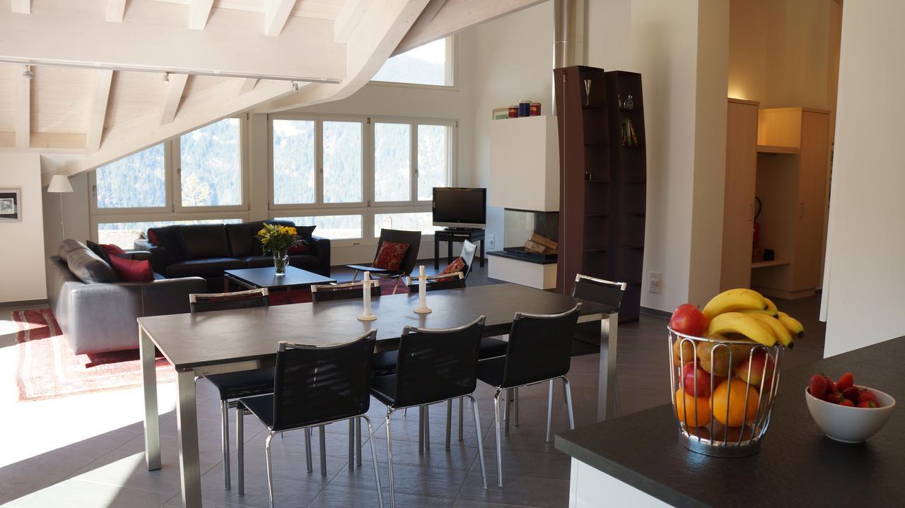 Chalet Brunner Penthouse Wengen Dış mekan fotoğraf