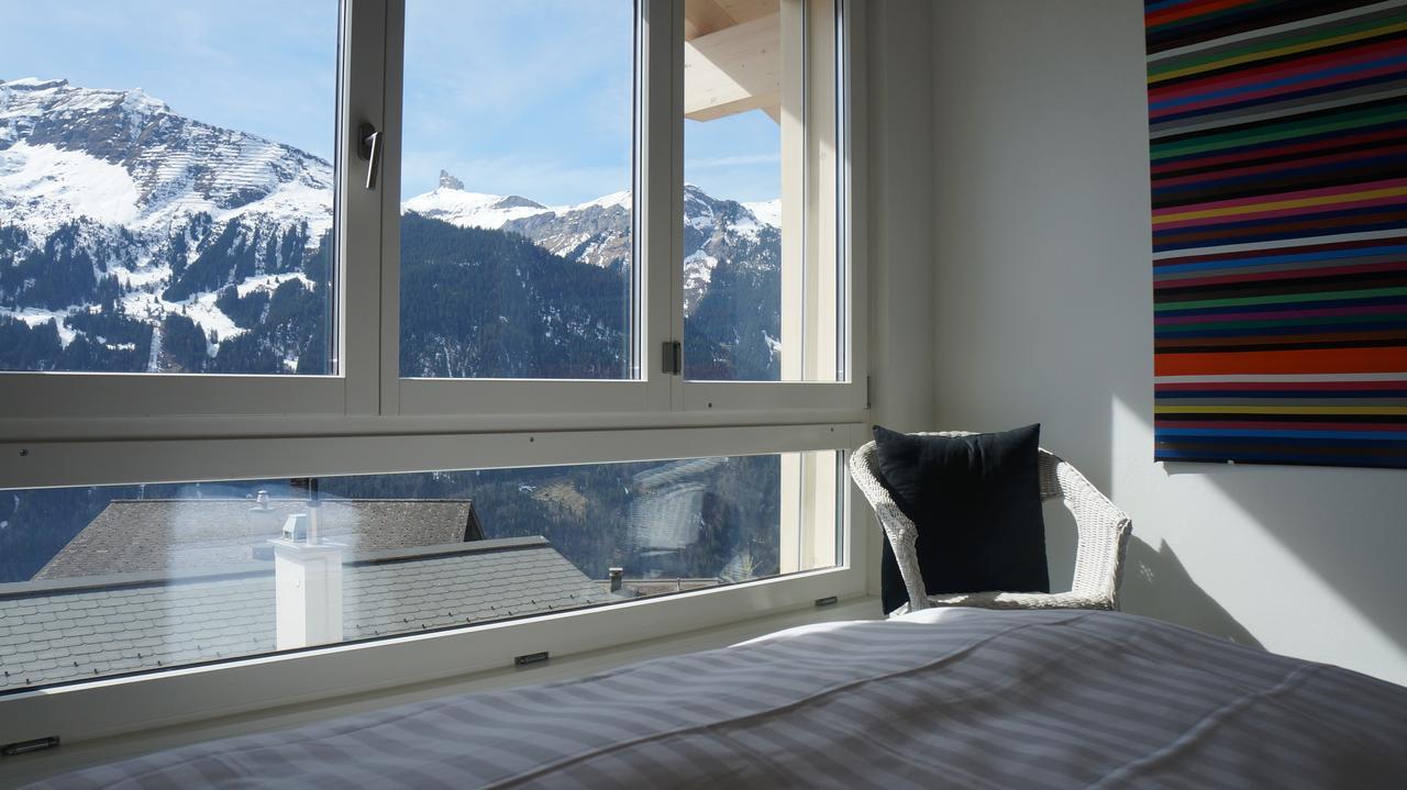 Chalet Brunner Penthouse Wengen Dış mekan fotoğraf