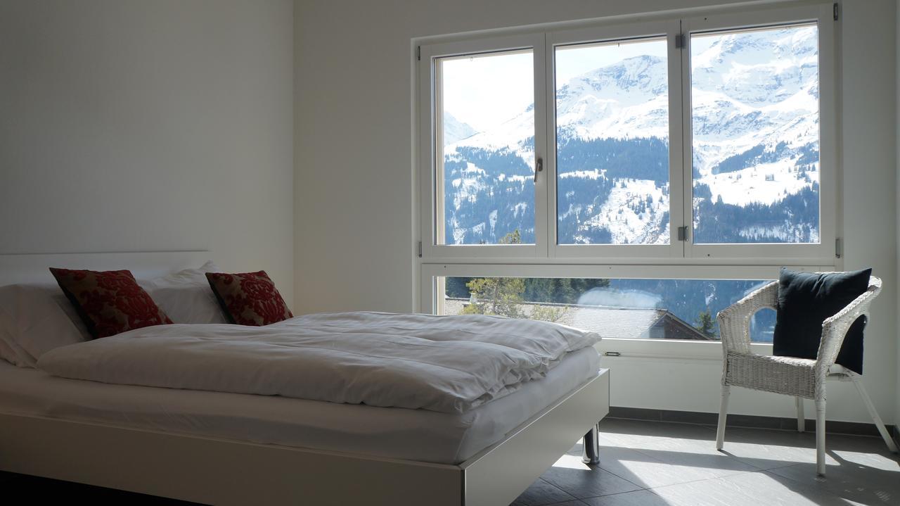 Chalet Brunner Penthouse Wengen Dış mekan fotoğraf