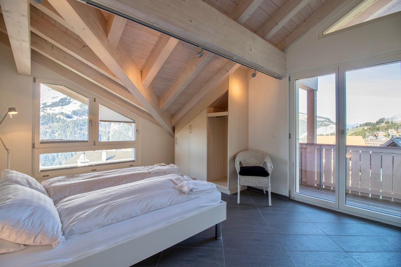 Chalet Brunner Penthouse Wengen Dış mekan fotoğraf